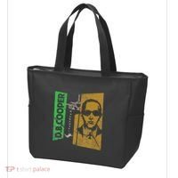 D. B. Cooper Skyjacker Hijack Retro 60s Style Graphic Tote Bag thumb 3