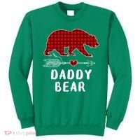 Daddy Bear Christmas Pajama Red Plaid Buffalo Xmas Sweatshirt thumb 0