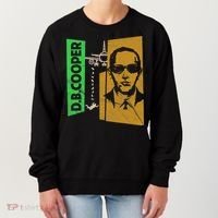 D B Cooper Skyjacker Hijack Retro 60s Style Graphic Women's Sweatshirt thumb 0