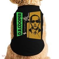 D B Cooper Skyjacker Hijack Retro 60s Style Graphic Doggie Tank thumb 0