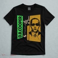 D B Cooper Skyjacker Hijack Retro 60s Style Graphic T-Shirt thumb 5