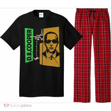 D B Cooper Skyjacker Hijack Retro 60s Style Graphic Pajama Set