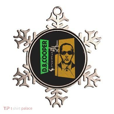 D B Cooper Skyjacker Hijack Retro 60s Style Graphic Ornament