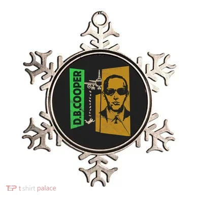 D B Cooper Skyjacker Hijack Retro 60s Style Graphic Ornament