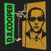D B Cooper Skyjacker Hijack Retro 60s Style Graphic Golf Towel thumb 3