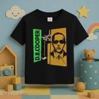 D B Cooper Skyjacker Hijack Retro 60s Style Graphic Toddler T-Shirt thumb 3