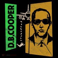 D B Cooper Skyjacker Hijack Retro 60s Style Graphic Women's T-Shirt thumb 6