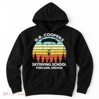 D B Coopers Skydiving School Portland Oregon Funny Hoodie thumb 0