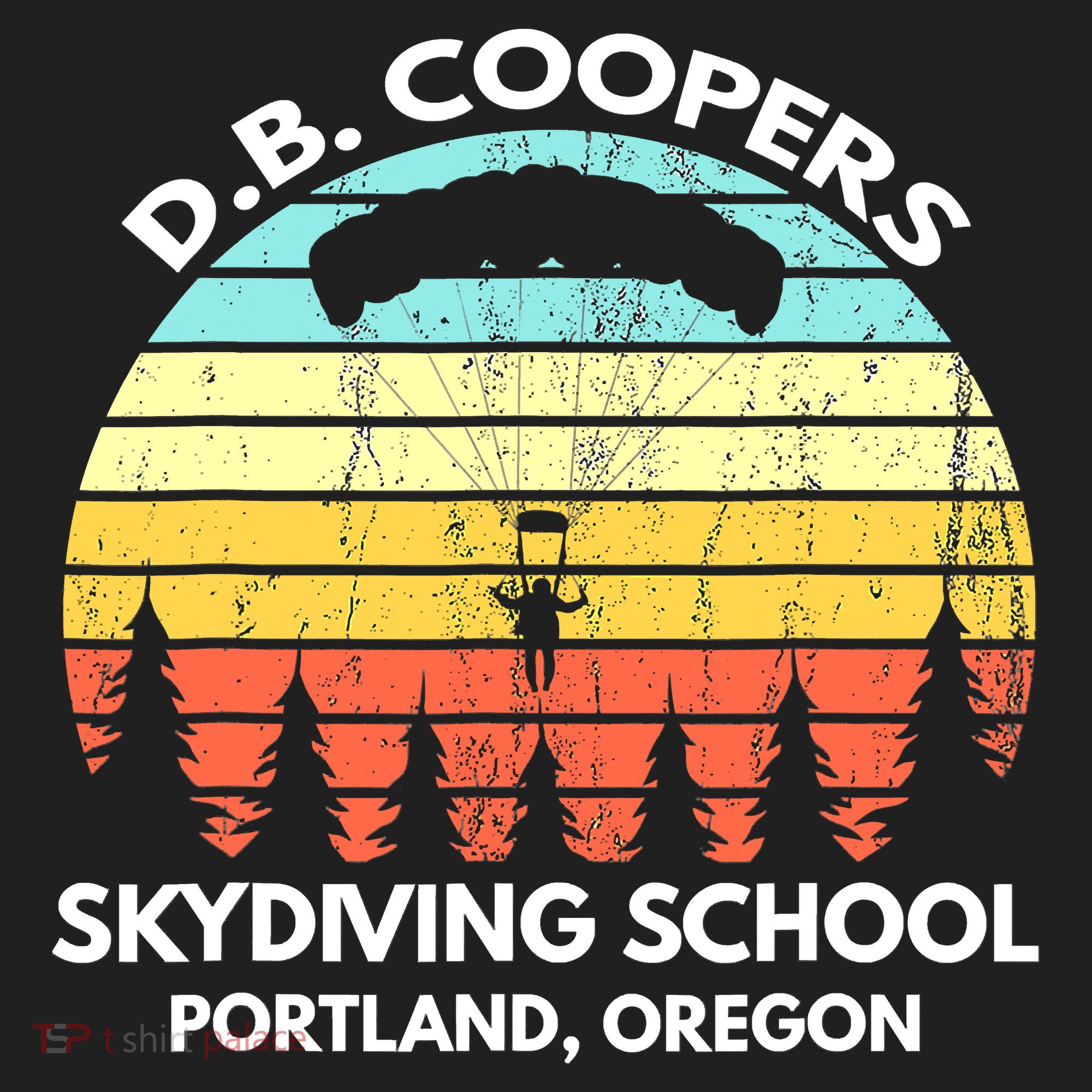 D B Coopers Skydiving School Portland Oregon Funny Beanie