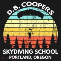 D B Coopers Skydiving School Portland Oregon Funny Women's Hoodie thumb 2