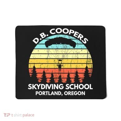 D B Coopers Skydiving School Portland Oregon Funny Mousepad
