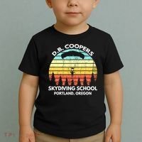 D B Coopers Skydiving School Portland Oregon Funny Toddler T-Shirt thumb 2