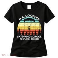 D B Coopers Skydiving School Portland Oregon Funny Women's T-Shirt thumb 0