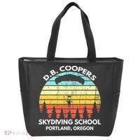 D B Coopers Skydiving School Portland Oregon Funny Tote Bag thumb 0