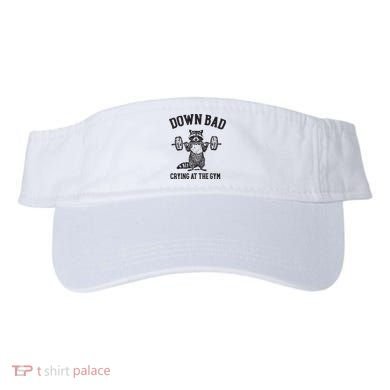 Down Bad Crying At The Gym Racoon Meme Ttpd Visor