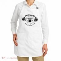 Down Bad Crying At The Gym Funny Workout Ttpd Apron thumb 2
