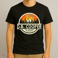 D B Coopers Skydiving School Portland Oregon T-Shirt thumb 3