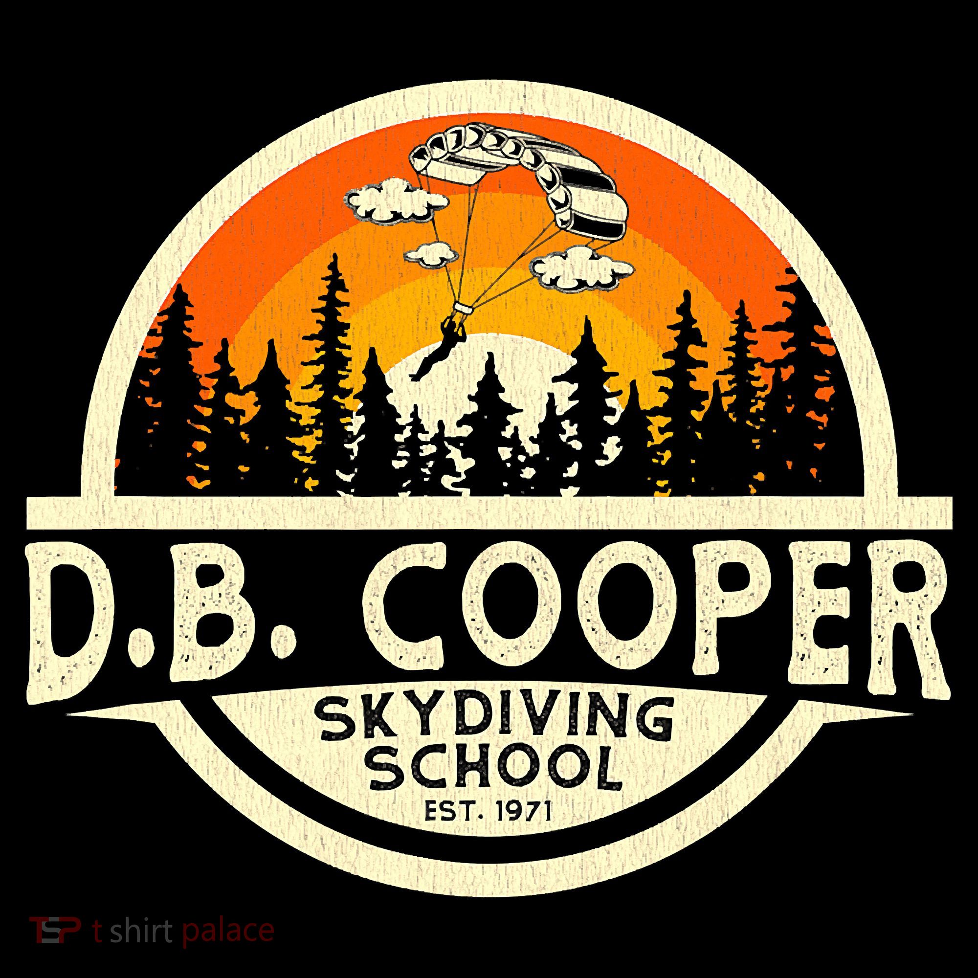D B Coopers Skydiving School Portland Oregon Women's Hoodie