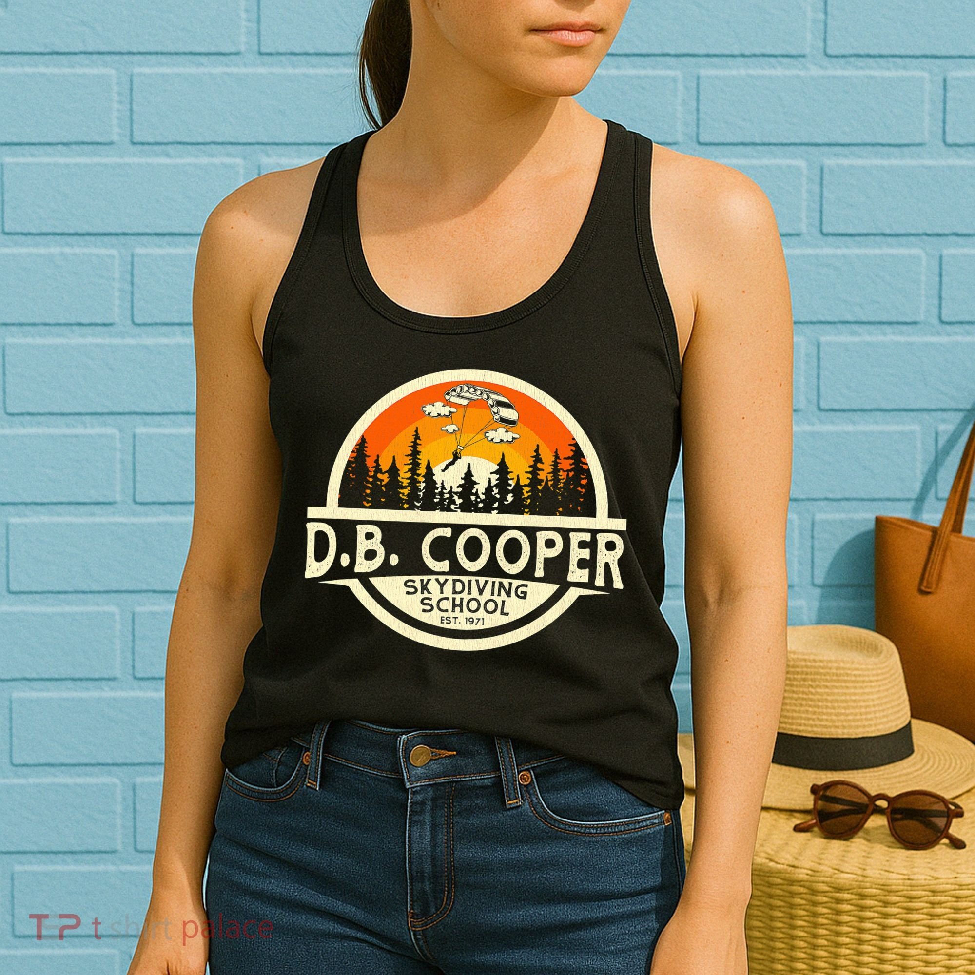 D B Coopers Skydiving School Portland Oregon Women's Tank Top