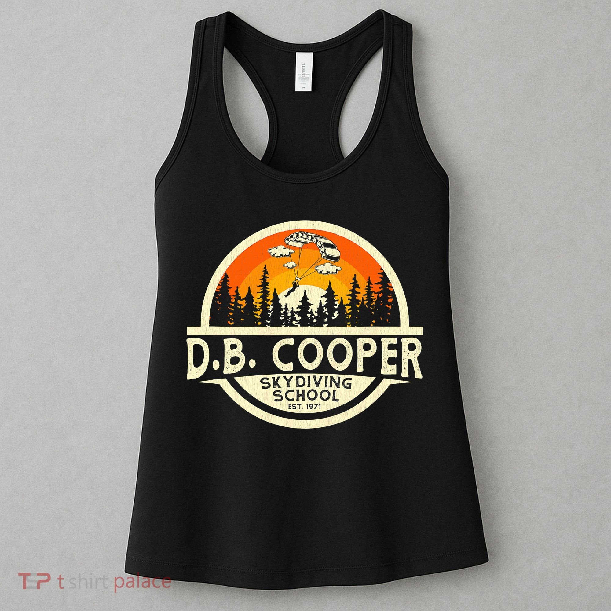 D B Coopers Skydiving School Portland Oregon Women's Tank Top