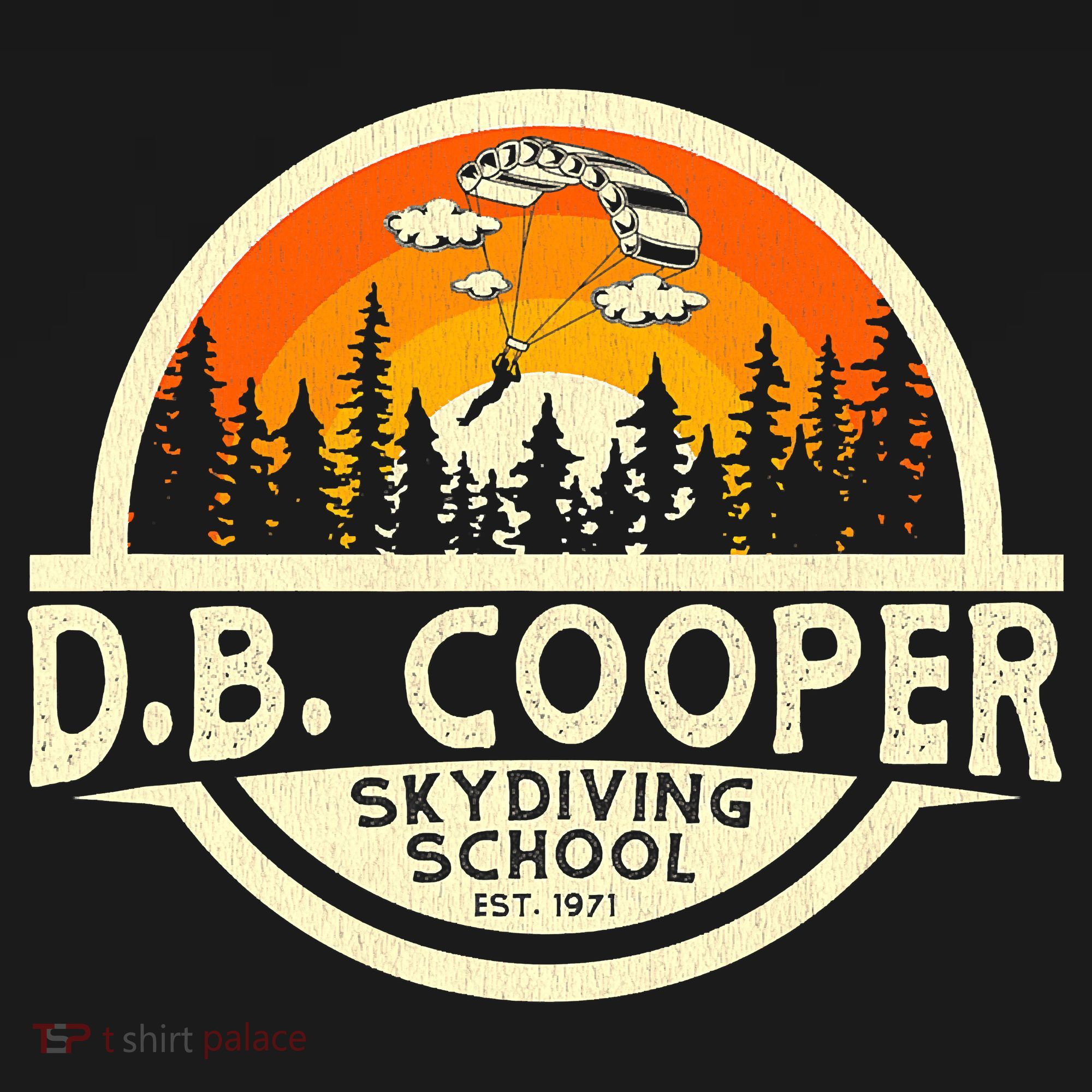 D B Coopers Skydiving School Portland Oregon Baby Bodysuit