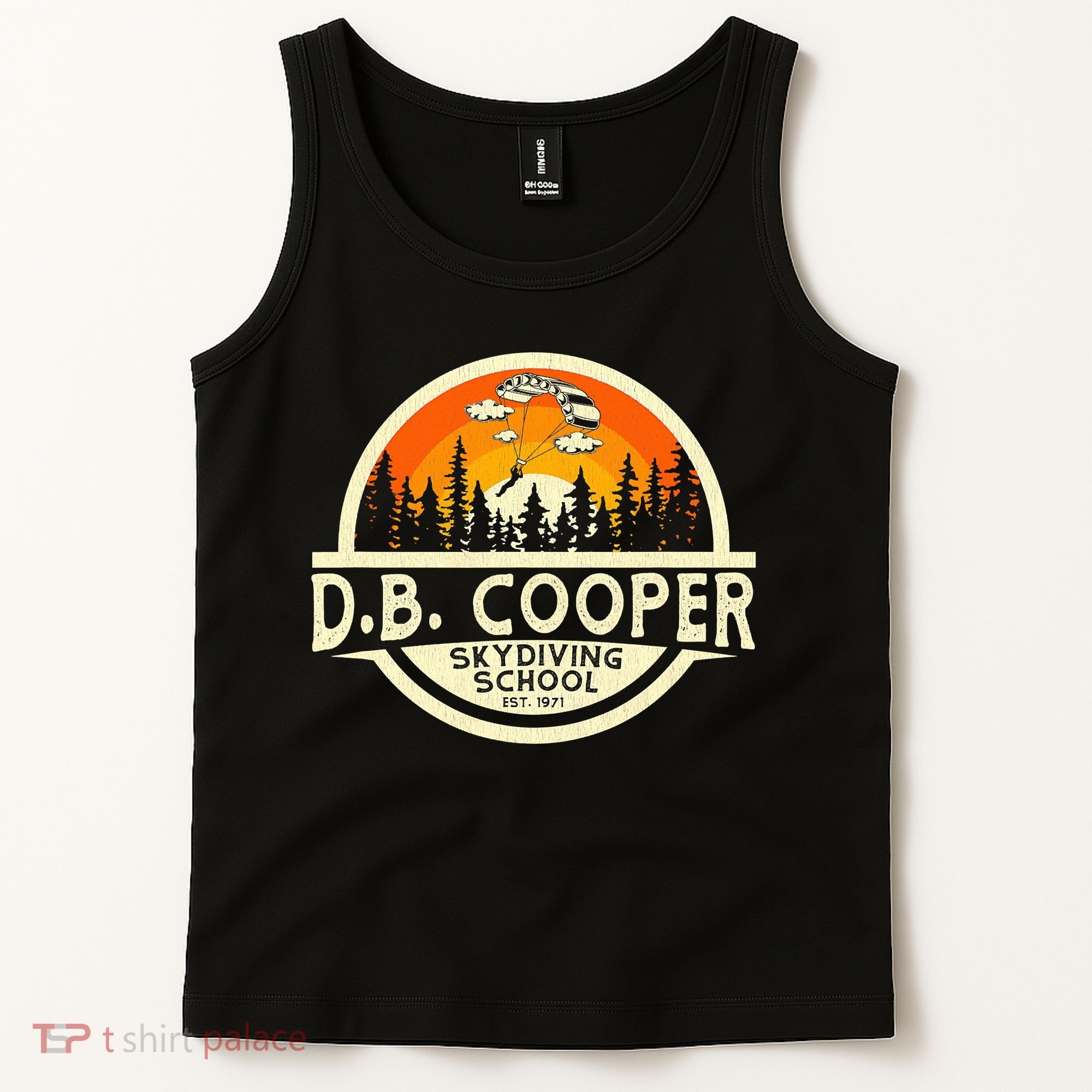 D B Coopers Skydiving School Portland Oregon Tank Top