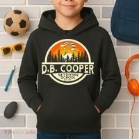 D B Coopers Skydiving School Portland Oregon Kids Hoodie thumb 2