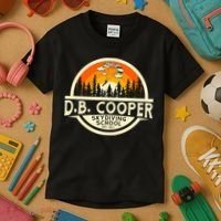 D B Coopers Skydiving School Portland Oregon Kids T-Shirt thumb 3