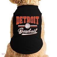 Detroit Baseball Doggie Tank thumb 0