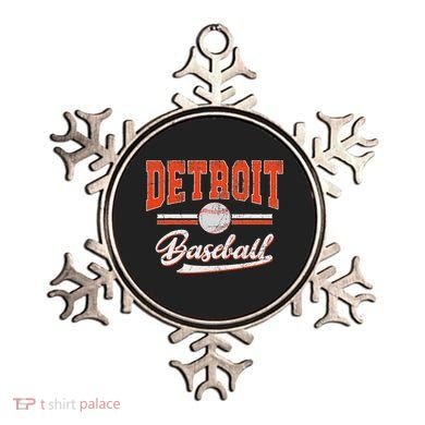 Detroit Baseball Ornament