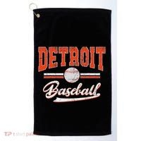 Detroit Baseball Golf Towel thumb 0