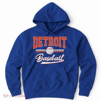 Detroit Baseball Hoodie