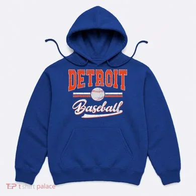 Detroit Baseball Hoodie