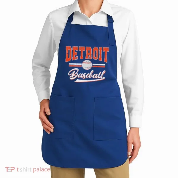 Detroit Baseball Apron