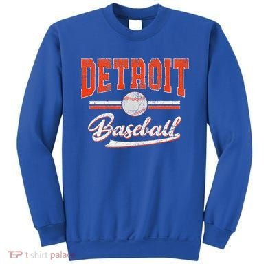 Detroit Baseball Sweatshirt