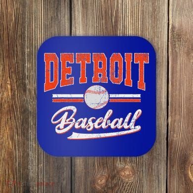 Detroit Baseball Coaster