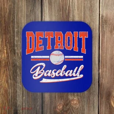 Detroit Baseball Coaster