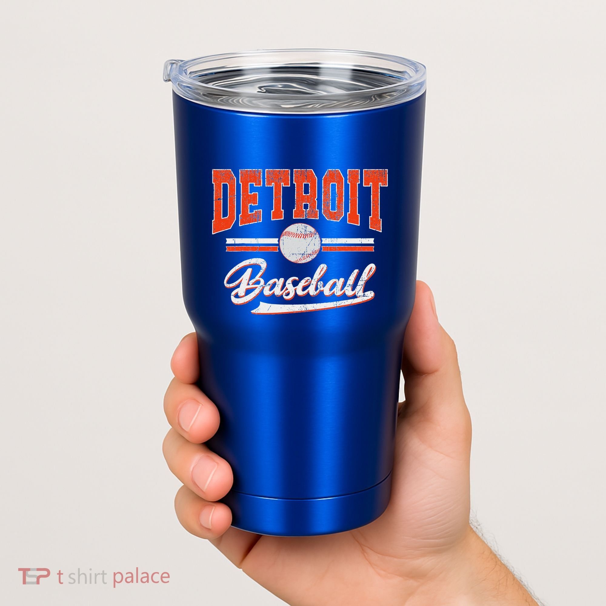 Detroit Baseball Tumbler