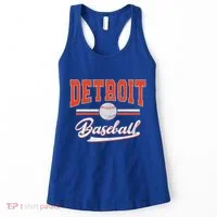 Detroit Baseball Women's Tank Top thumb 0