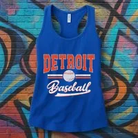 Detroit Baseball Women's Tank Top thumb 3