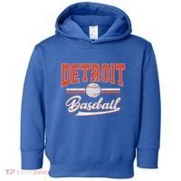 Detroit Baseball Toddler Hoodie thumb 0