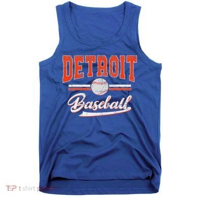 Detroit Baseball Tank Top