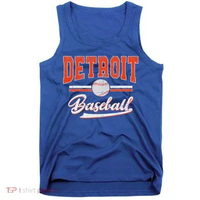 Detroit Baseball Tank Top