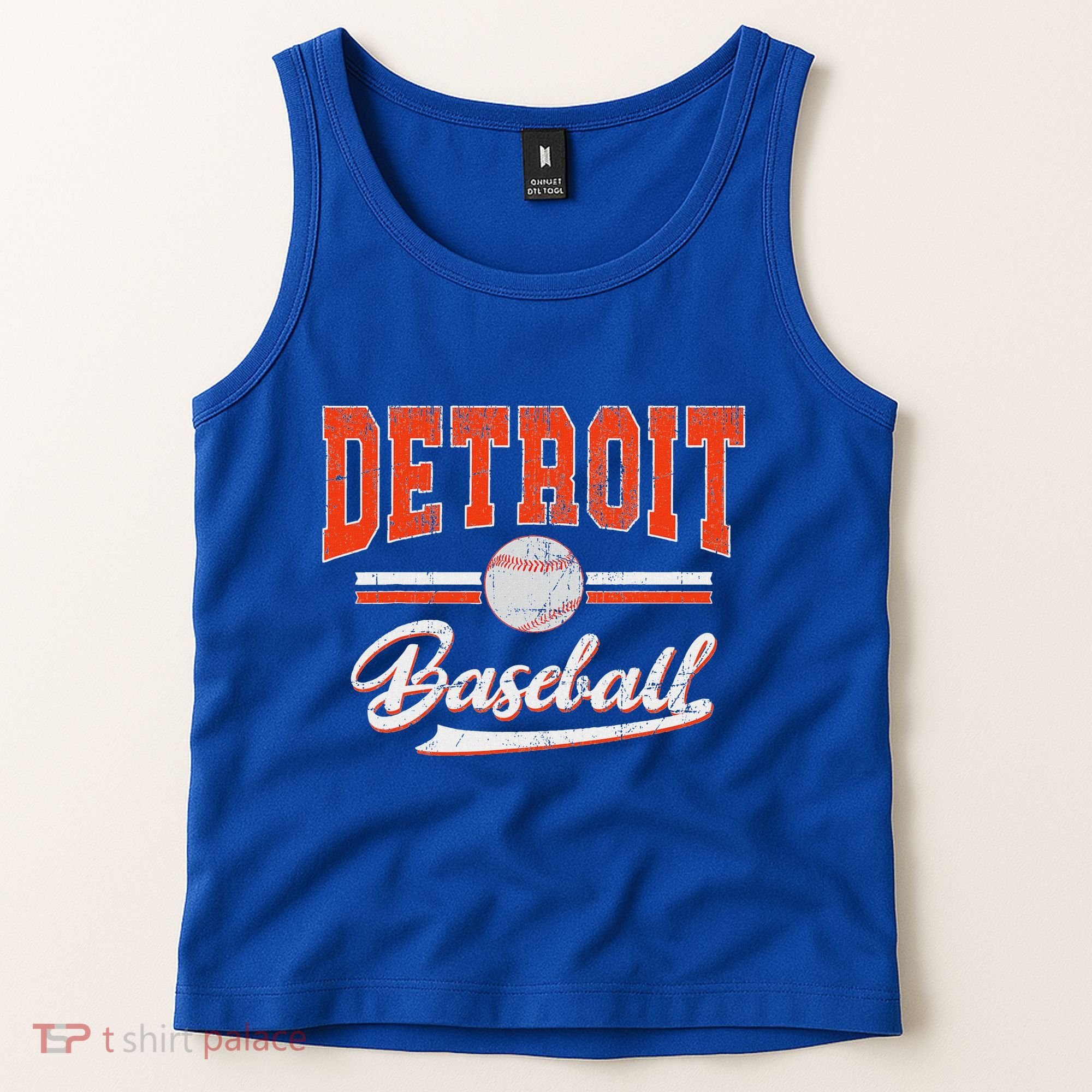 Detroit Baseball Tank Top