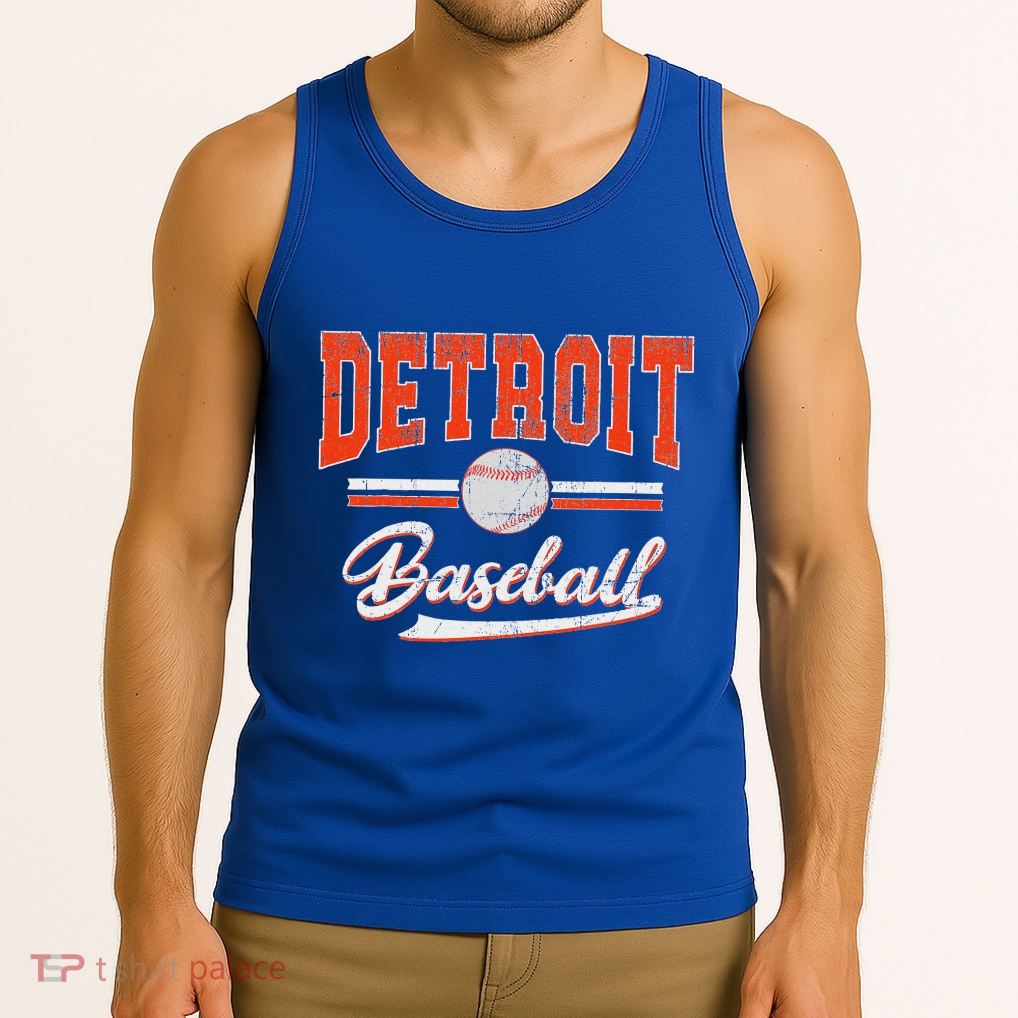 Detroit Baseball Tank Top