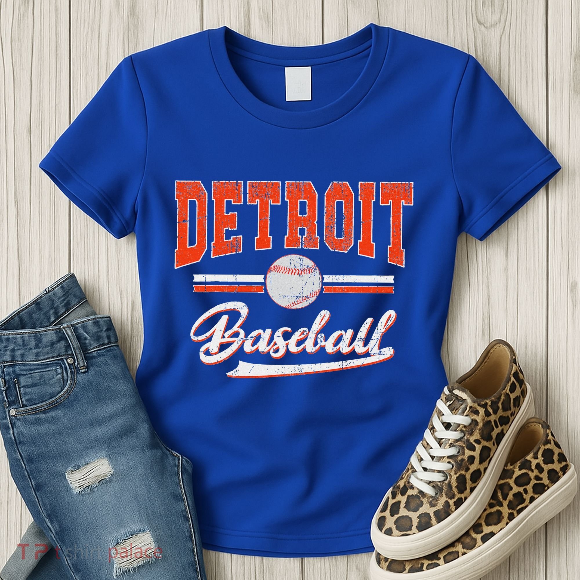 Detroit Baseball Women's T-Shirt
