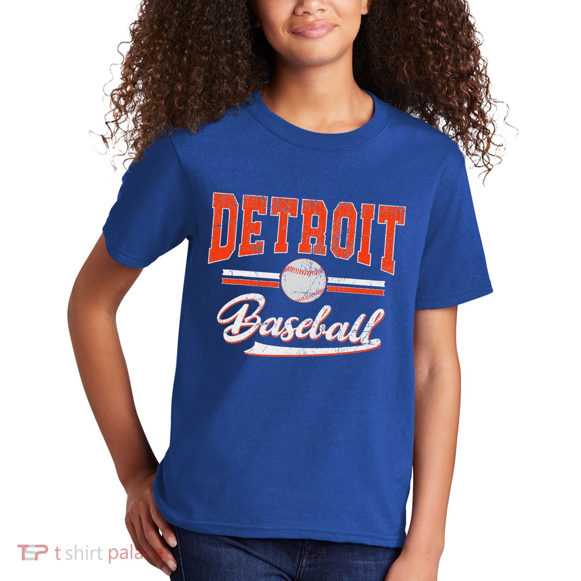 Detroit Baseball Kids T-Shirt