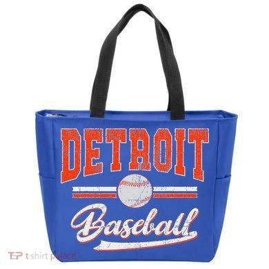 Detroit Baseball Tote Bag