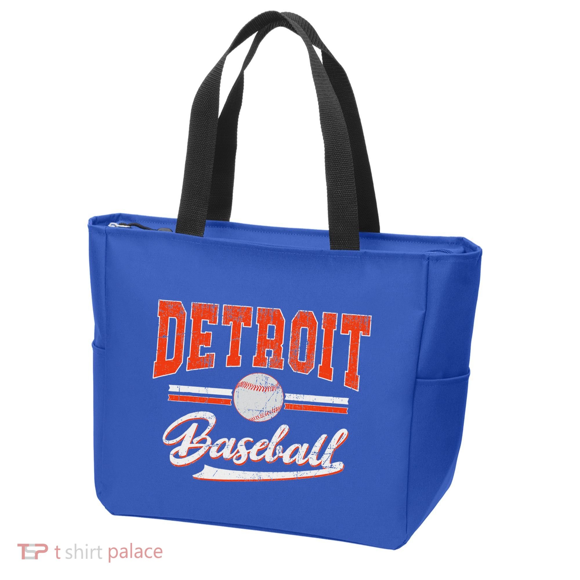Detroit Baseball Tote Bag
