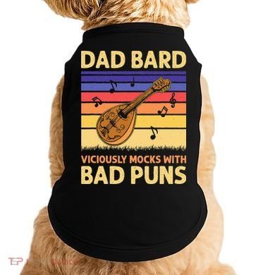 Dad Bard DnD Doggie Tank